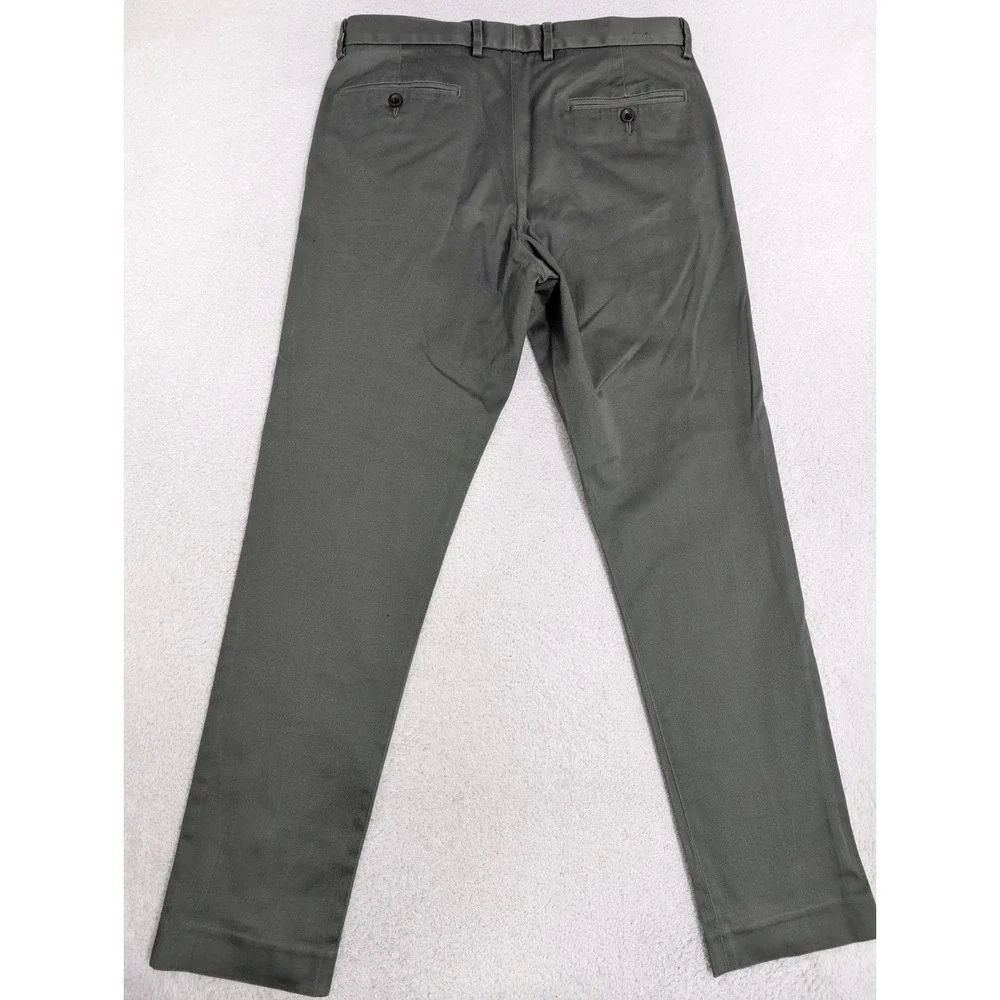 NEW!‎ J Crew Bowery Stretch Slim Fit Chinos Pants Light Green Mens 30x32